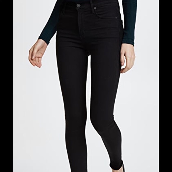 Citizens of Humanity Black High Rise Skinny Jean - Picture 1 of 6